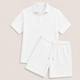 Conjunto de dos piezas para hombre – Camiseta y pantalón corto