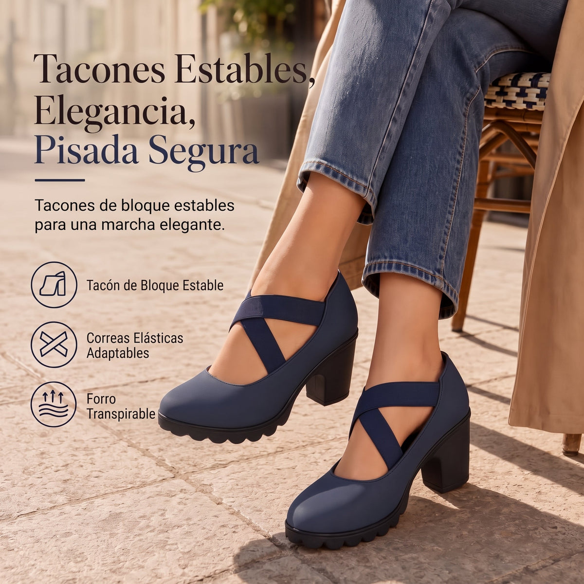 Margot | Zapatos Mary Jane con plataforma