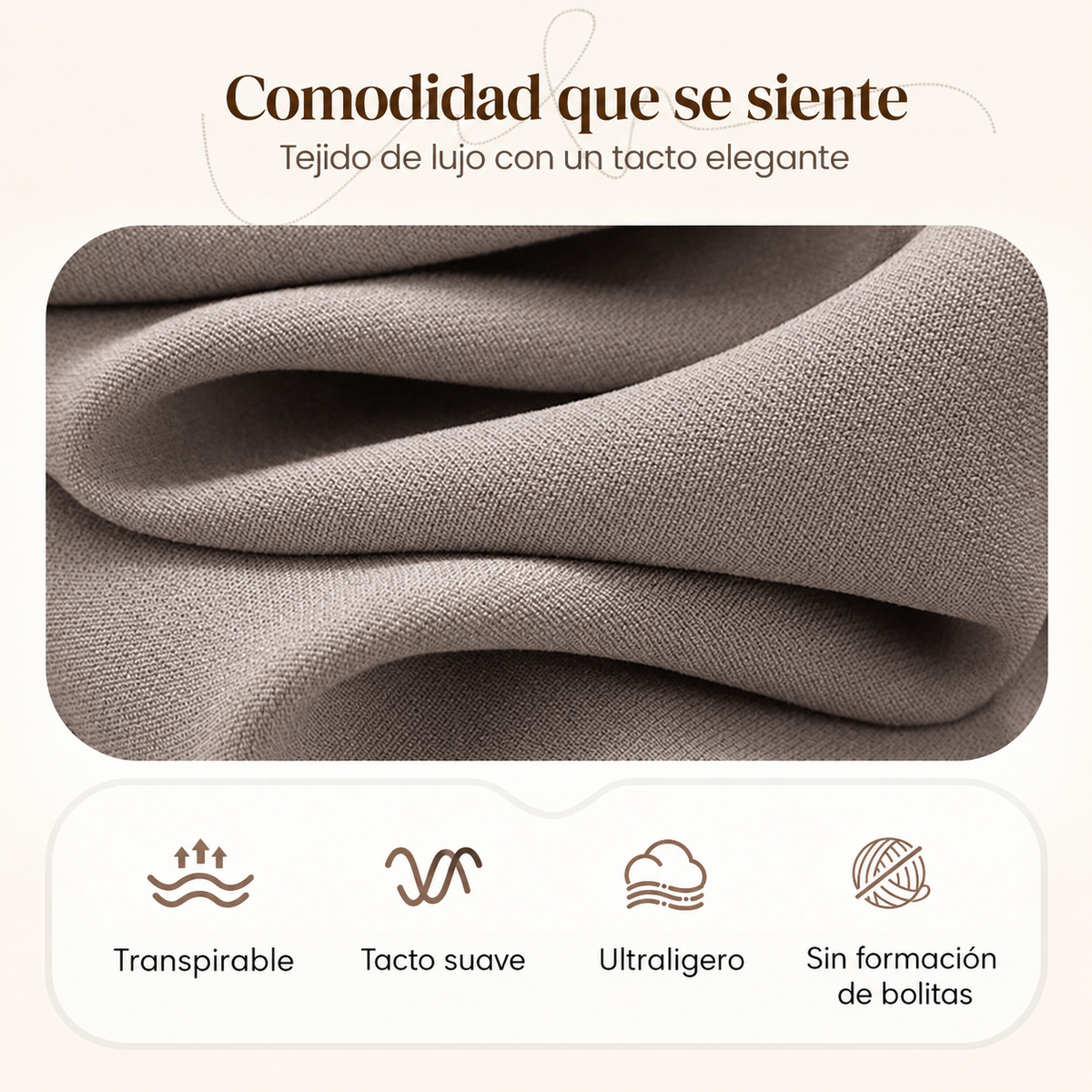 Conjunto elegante de 3 piezas: cárdigan largo + top + pantalón