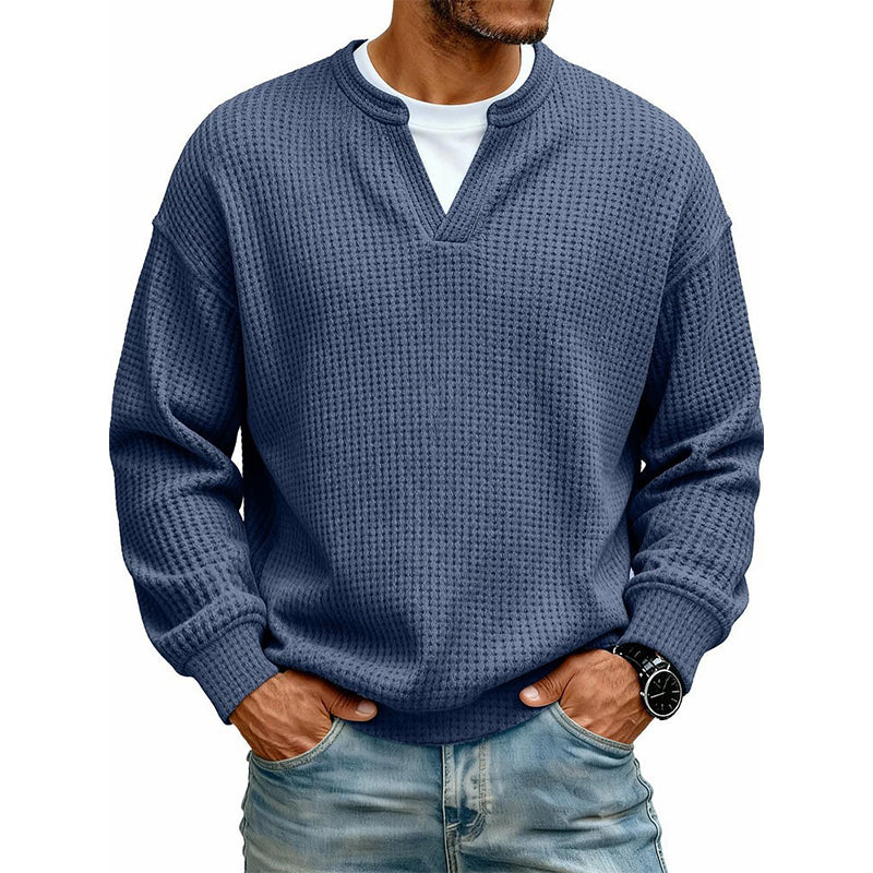 Camiseta Lorenzo waffle doble capa
