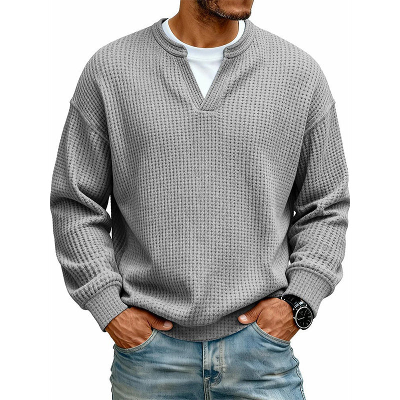 Camiseta Lorenzo waffle doble capa