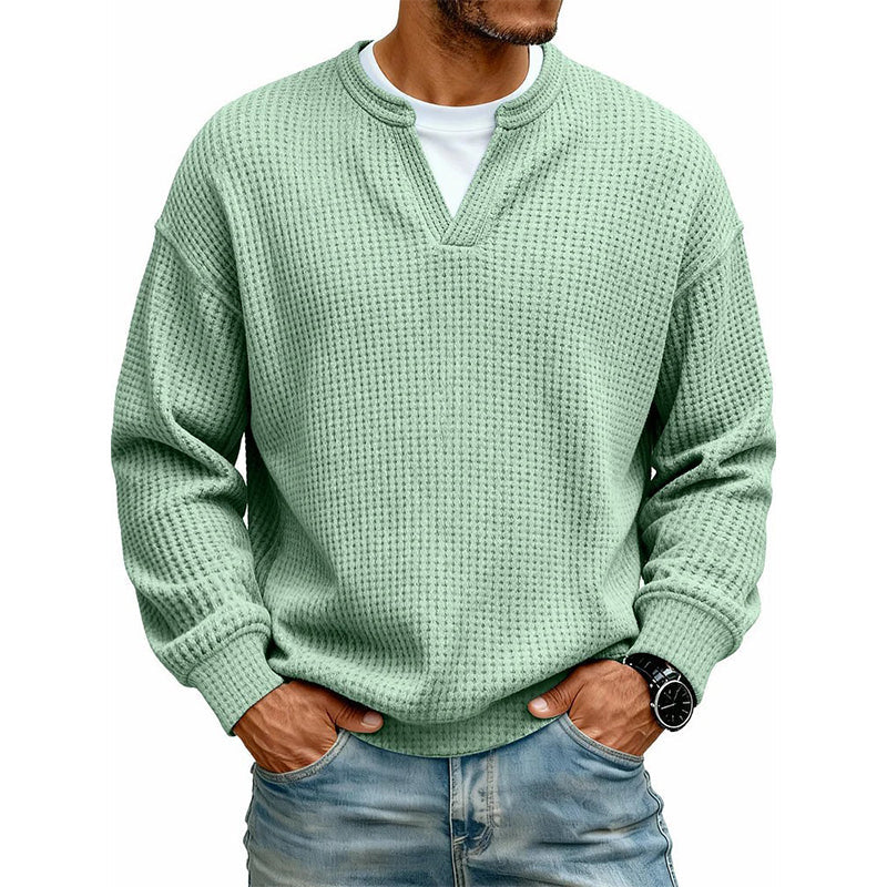 Camiseta Lorenzo waffle doble capa
