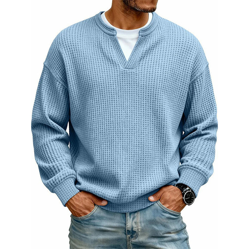 Camiseta Lorenzo waffle doble capa